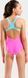 Купальник закрытый для девочек Arena LINES SWIMSUIT SWIM PRO BACK L розовый, бирюзовый 164 см 003550-980 фото 4