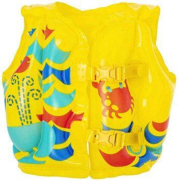 Жилет для плавання Aqua Speed BESTWAY TROPICAL жовтий Діт 18-30кг 00000036555