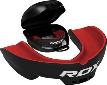 Капа RDX MOUTH GUARD JUNIOR черный, красный One Size GGS-3GRJ