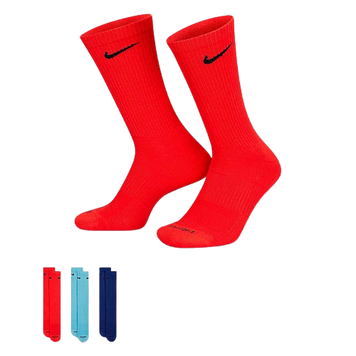 Шкарпетки Nike U NK EVRY PLUS CUSH CREW 3PR мультиколор Уні  SX6888-925