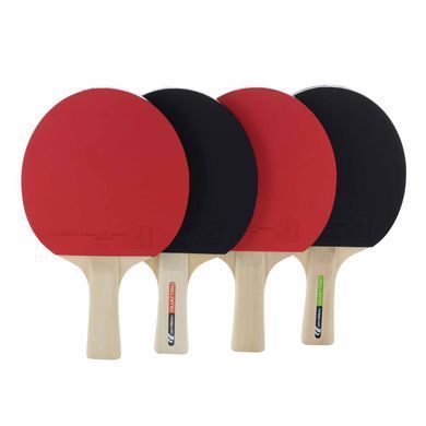 Набор для настольного тенниса Cornilleau Sport Quattro, черно-красный. 3222764320539