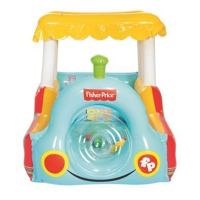 Манеж-поезд + мяч Fisher-Price Bestway 93537, 132 x 94 x 89 см - разноцветный. DM-93537