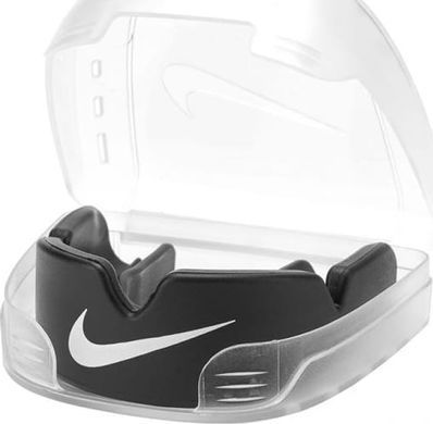 Капа Nike ALPHA CE MG черный, белый One Size N.100.7681.010.OS