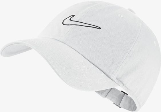 Кепка Nike U NSW H86 SWOOSH WASH CAP білий Уні MISC 00000011438