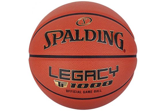 М'яч баскетбольний Spalding TF-1000 Legacy FIBA Indoor 76963Z, размер №7 76963Z