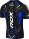 Футболка компресійна RDX COMPRESSION SHIRT HALF SLEEVES IMMAF-1 чорний, синій XXL CSH-IMF-1U фото 2