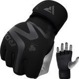 Тренировочные перчатки RDX GRAPPLING GLOVES NEOPRENE T15 черный XL (GGN-T15MB) GGN-T15MB