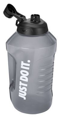 Пляшка Nike SUPER JUG 128OZ сірий, чорний Уні 3785 мл N.100.8998.072.C1