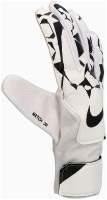 Вратарские перчатки Nike NK GK MATCH JR-HO24 белый, черный 4 (13,6 см) (HQ0258-100) HQ0258-100