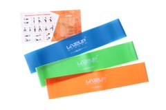 Набір фітнес гумок LiveUp LATEX LOOP SET LS3650-500L/M/H PROMO