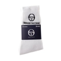 Шкарпетки Sergio Tacchini 3-pack білий Уні 39-42 00000008353