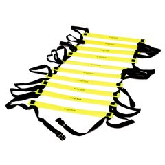 Лестница координационная классическая Meta Speed Ladder Pro Flat желтый, черный Уни 8 м 00000030045