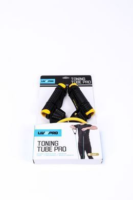 Эспандер трубчатый LivePro TONING TUBE PRO (LP8405-XH) LP8405-XH