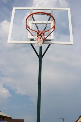 Комплект баскетбольный: стойка, щит, корзина и сетка SS00435 SS00435
