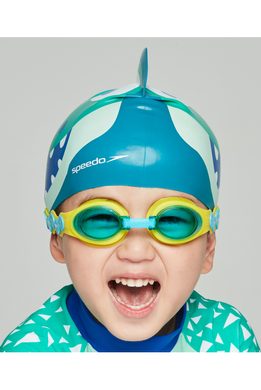 Шапка для плавання Speedo CROC PRT CHARACTER CAP IU зелений Діт OSFM 00000022821