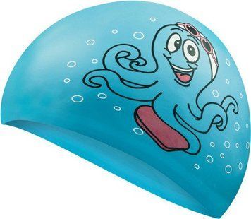 Шапка для плавання Aqua Speed KIDDIE Octopus 7216 блакитний Діт OSFM 142-Octopus