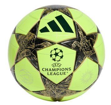 М'яч футбольний Adidas UCL 2026 league Winter JZ9994 №5 Жовто-чорний JZ9994