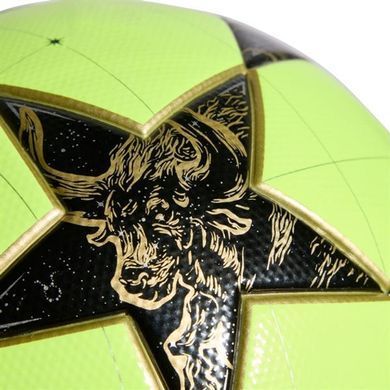 М'яч футбольний Adidas UCL 2026 league Winter JZ9994 №5 Жовто-чорний JZ9994