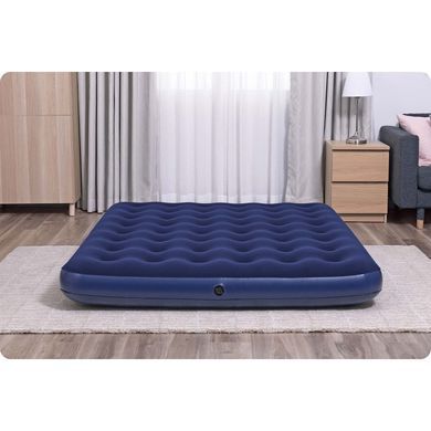 Матрац надувний Bestway 67003 з насосом 203x152 см, синій DM-67003-62002