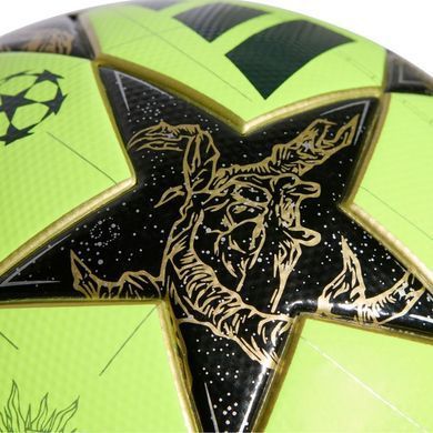 М'яч футбольний Adidas UCL 2026 league Winter JZ9994 №5 Жовто-чорний JZ9994