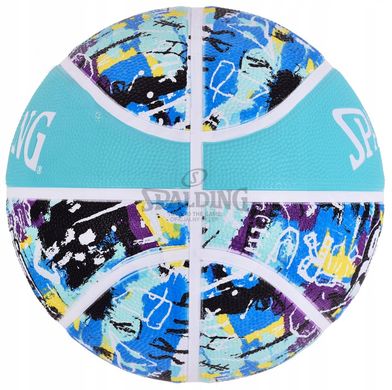Мяч баскетбольный резиновый Spalding Graffiti Ball 84373Z №7 84373Z