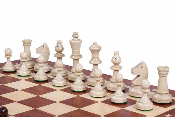 Шахи MADON Турнірні інтарсія №3 коричневий, бежевий Уні 35х35см арт 93 00000021776
