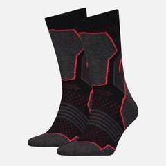 Шкарпетки Head HIKING CREW 2P UNISEX чорний, червоний Уні 35-38 00000022732