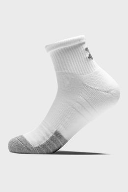 Шкарпетки UA Heatgear Quarter 3pk Білий Уні LG 00000024921