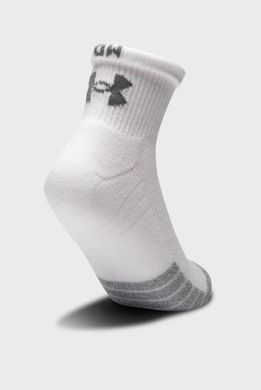 Шкарпетки UA Heatgear Quarter 3pk Білий Уні LG 00000024921