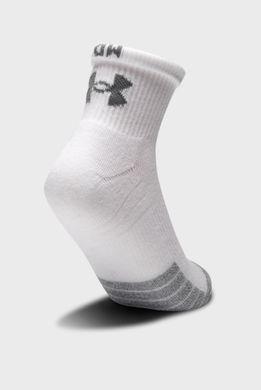 Шкарпетки Under Armour Heatgear Qrter 3pk білий Уні LG 1353262-100