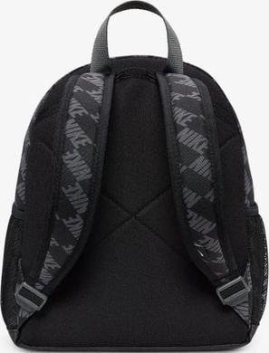 Рюкзак Nike Y NK BRSLA JDI MNI BK-AOP FA25 11L черный серый 25 x 33 x 13 см (HV6481-010) HV6481-010