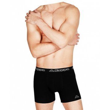 Труси-боксери Kappa Boxer Uomo Elastico Esterno logato темно-синій Чол M 00000013803