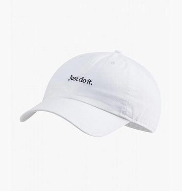 Кепка Nike U NSW H86 CAP JDI WASH CAP білий Уні MISC CQ9512-100
