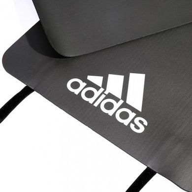 Килимок для фітнесу Adidas Fitness Mat чорний Уні 183 х 61 х 1 см 00000026146