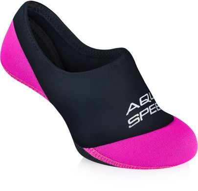 Шкарпетки для басейну Aqua Speed NEO SOCKS 7368 чорний, малиновий Діт 20-21 177-19