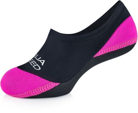 Шкарпетки для басейну Aqua Speed NEO SOCKS 7368 чорний, малиновий Діт 20-21 177-19