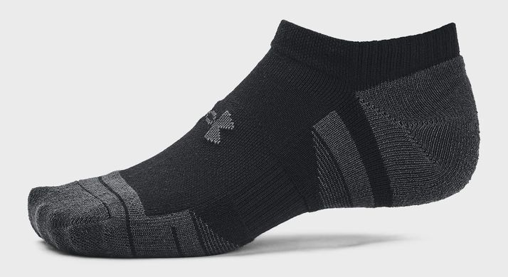 Шкарпетки Under Armour Performance Tech 3pk NS чорний, сірий Уні 1379503-001