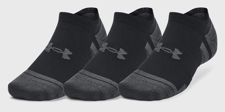 Шкарпетки Under Armour Performance Tech 3pk NS чорний, сірий Уні 1379503-001