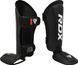 Захист ніг RDX SHIN INSTEP MOLDED KING чорний L SGR-T1R фото 1