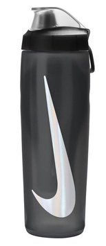 Бутылка Nike REFUEL BOTTLE LOCKING LID 24 OZ антрацит, черный, серебристый Уни 709 мл N.100.7668.054.24