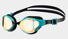 Очки для плавания Arena AIR-BOLD SWIPE MIRROR желтый, бирюзовый, черный Уни OSFM 00000029651
