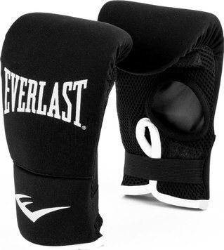 Боксерские перчатки Everlast CORE SLIP ON BOXING GLOVE черный One Size P00002674