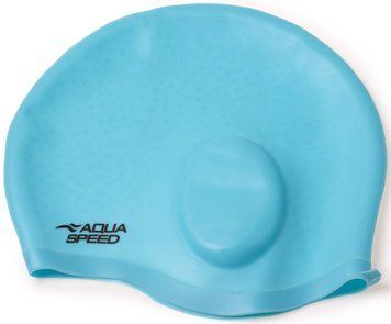 Шапка для плавання Aqua Speed EAR CAP Comfort 9892 бірюзовий Уні OSFM 289-02