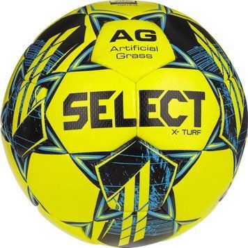 Мяч футбольный SELECT X-TURF v23 желтый, синий 4 086417-014