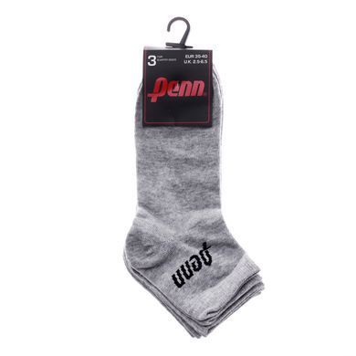 Шкарпетки Penn QUARTER SOCKS 3 PAIR сірий Уні  179045