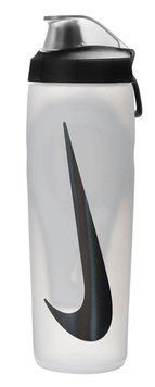 Бутылка Nike REFUEL BOTTLE LOCKING LID 24 OZ белый, черный Уни 709 мл N.100.7668.125.24