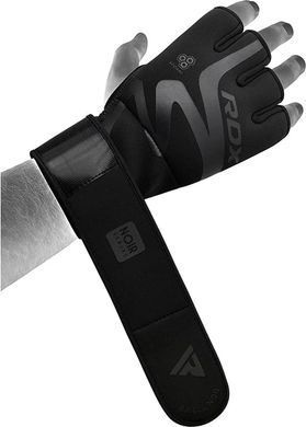 Тренировочные перчатки RDX GRAPPLING GLOVES NEOPRENE T15 черный L (GGN-T15MB) GGN-T15MB