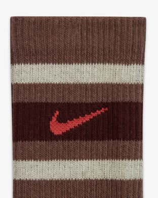 Шкарпетки Nike U NK ED PLS CSH CRW 6P 144 RTO коричневий, мультиколор Уні 42-46 00000025917