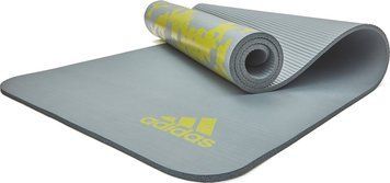 Килимок для йоги Adidas Tie-Dye Yoga Mat сірий, жовтий 183 х 61 х 1 см ADYG-10200GR