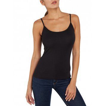 Майка Kappa Top Liscio Spalla Stretta чорний Жін K2306 Nero